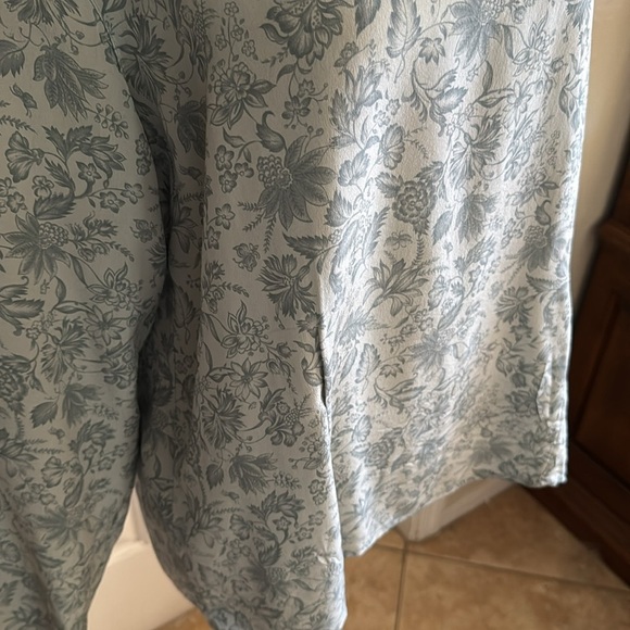 Jones New York Silk Blouse SZ 14 NWOT - Picture 2 of 6